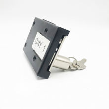 Solid zinc alloy supermarket coin operated lock for AL-TB-2200